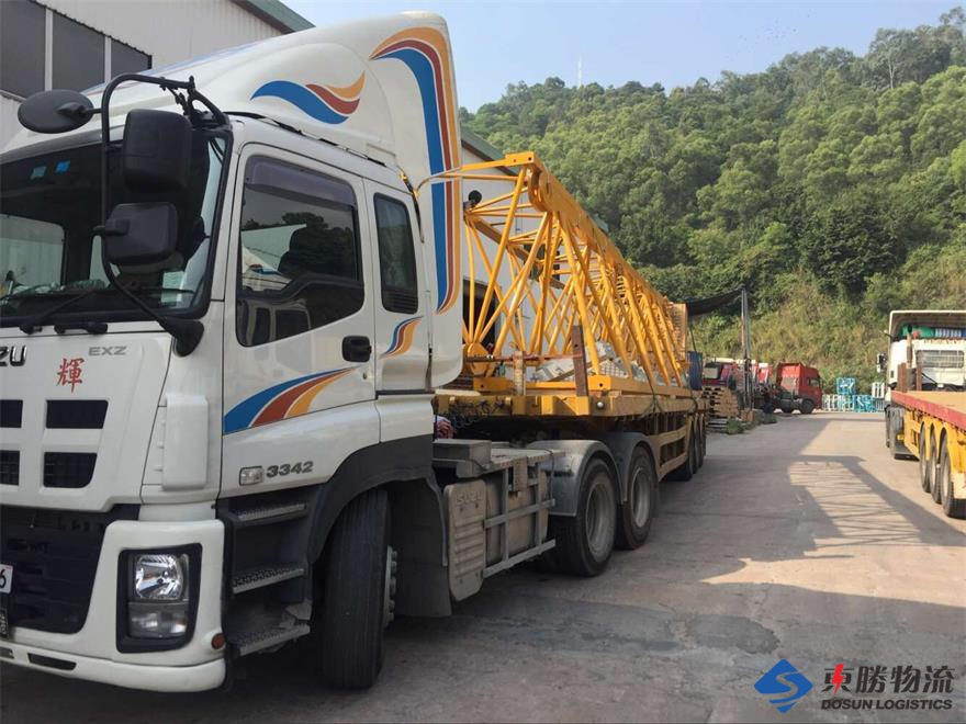 四川吊機平臺運輸到香港物流；大件貨物運輸到香港；大型貨物運輸到香港