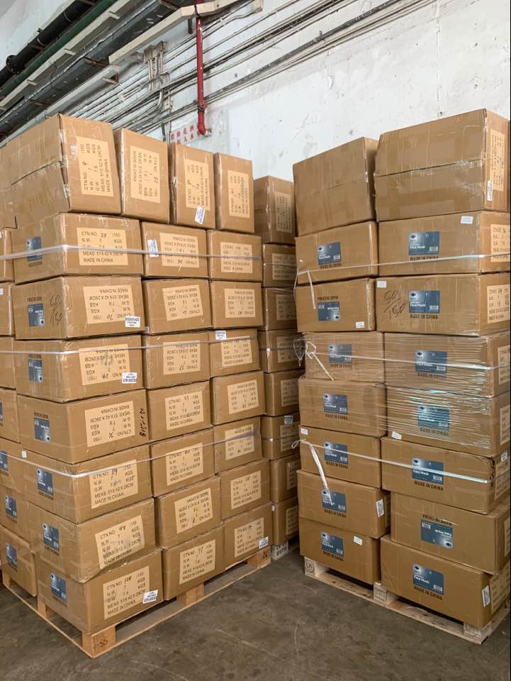 防疫物品（如口罩/面罩/護目鏡等）進出口運輸服務案例圖