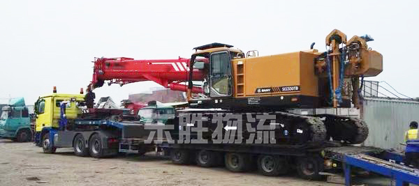 香港進(jìn)出口運(yùn)輸，中港特種車運(yùn)輸案例圖