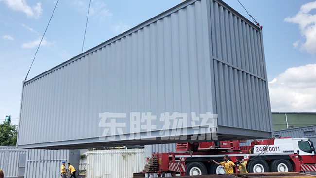 廣州貨運(yùn)到香港_廣州到香港物流專線，深圳東勝物流中港拖車運(yùn)輸圖