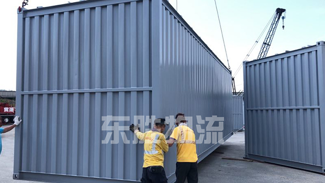 廣州貨運(yùn)到香港_廣州到香港物流專線，深圳東勝物流中港拖車運(yùn)輸圖