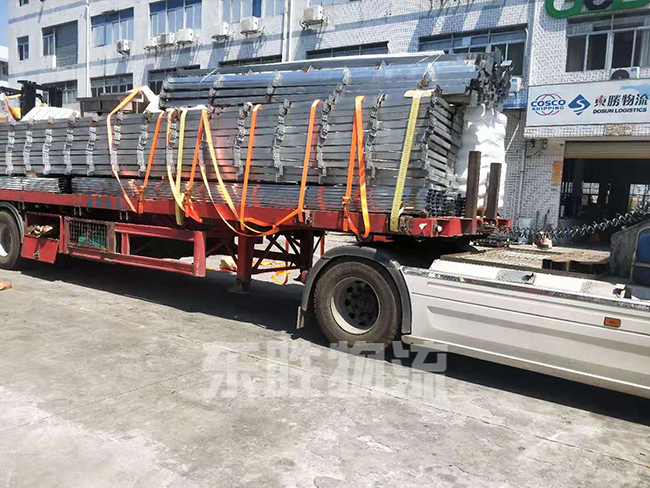 貨物物流到香港流程；發(fā)香港貨運(yùn)公司，中港平板車運(yùn)輸案例圖