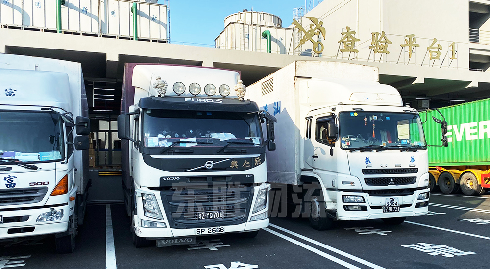 中港物流運輸，深圳海關(guān)查車臺